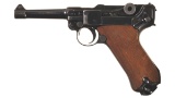 World War II DWM-42 Marked Luger Semi-Automatic Pistol