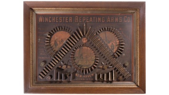 Early Winchester Factory Cartridge Display