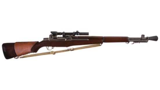 Springfield Armory WWII M1C Sniper Rifle with Title X Documents