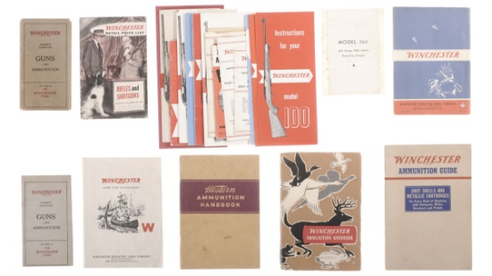 Assorted Winchester Catalogs and Pamphlets