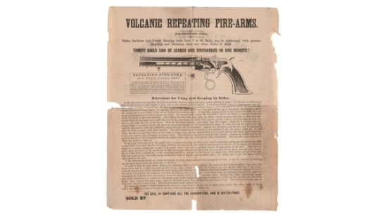 Volcanic Repeating Arms Advertising Poster