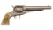 Remington Model 1875 Single Action Revolver with Carved Grip
