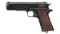 Three Digit Serial Number C405 Colt Government Model Pistol