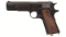 WWI Era Production Colt Government Model Pistol with History