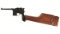 Fine Mauser Small Ring Broomhandle with Pigskin-Bound Stock