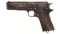 1918 Dated Norwegian Kongsberg Vapenfabrikk Model 1914 Pistol