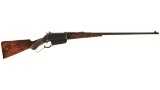 Early Production Winchester Deluxe Model 1895 Flatside Rifle