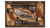 Cased Set of Two Colt Model 1851 Navy Percussion Revolvers