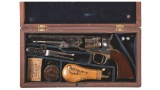 Cased Colt Model 1862 Police Percussion Revolver