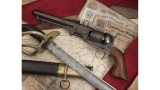 Confederate Civil War Augusta Machine Works 12 Stop Revolver