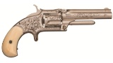 New York Engraved Smith & Wesson Number 1 1/2 2nd Issue Revolver