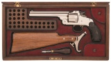 Smith & Wesson New Model No. 3 Target Revolver, Stock and Case