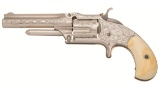 New York Engraved Smith & Wesson No. 1 1/2 Second Issue Revolver