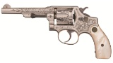 Engraved Smith & Wesson .32 Hand Ejector Model of 1903 Revolver