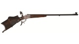 Engraved Emil Kerner Suhl Schuetzen Rifle