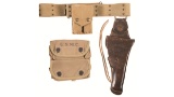 USMC Belt Rig with Swivel Holster, Magazine and Ammo Pouches