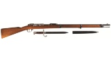 Spandau Arsenal Model 71/84 Bolt Action Rifle with Bayonet