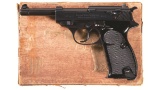 7.65mm Luger Auto German Walther Model HP Pistol with Box
