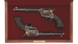 Consecutively Engraved Pair of Colt Single Action Army Revolvers