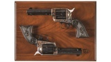 Two Cased Colt Single Action Army Revolvers