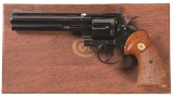 Early Production Colt Python Double Action Revolver with Box