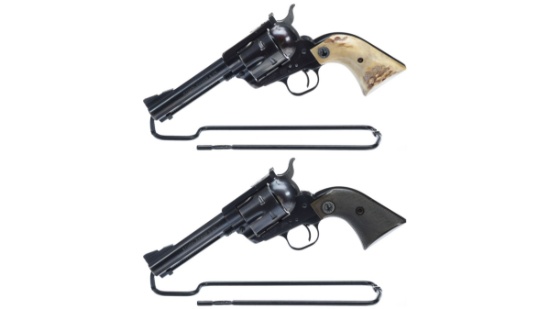Two Ruger Blackhawk Single Action Revolvers