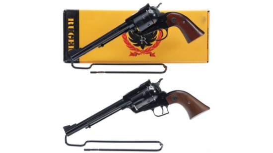 Two Ruger New Model Blackhawk Revolvers