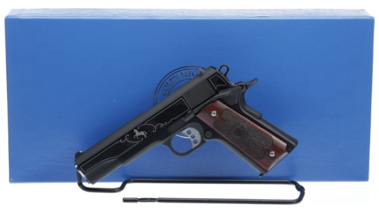 Colt Limited Edition Sterling .45 Government Model Pistol