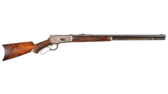 Winchester Deluxe Model 1886 Lever Action Rifle