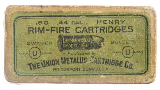 Box of U.M.C. .44 Henry Ammunition