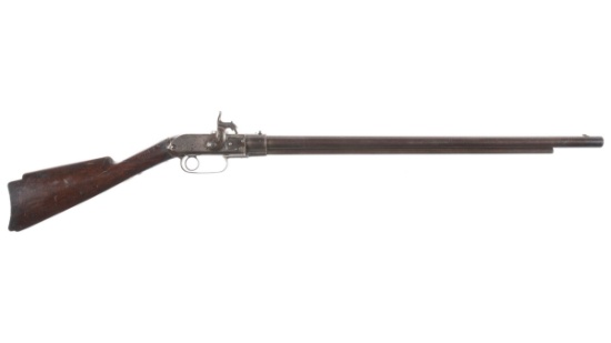 Factory Engraved Jennings Breech Loading Percussion Rifle