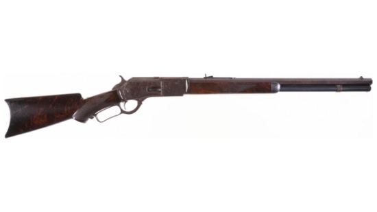 Winchester Deluxe Model 1876 Lever Action Rifle