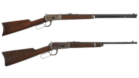 Two Winchester Lever Action Long Guns