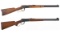 Two Winchester Lever Action Carbines