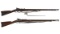 Two U.S. Springfield Trapdoor Conversion Rifles