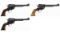 Three Ruger Super Blackhawk Single Action Revolvers