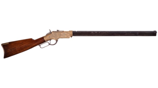 Factory Engraved New Haven Arms Henry Deluxe Lever Action Rifle