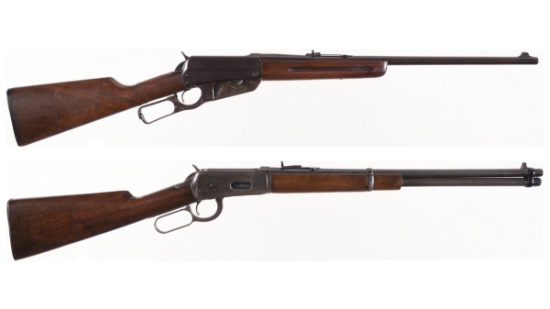 Two Winchester Lever Action Carbines