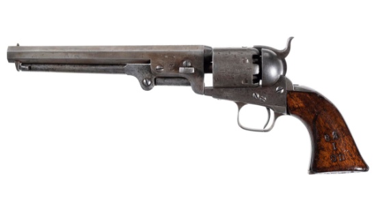 Upper Canada Marked Colt London Model 1851 Navy Revolver