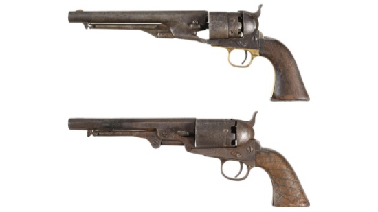 Two Colt Pattern Percussion Revolvers