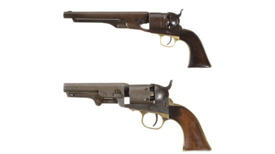 Two Colt Percussion Revolvers