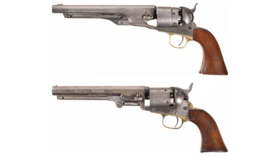 Two Colt Percussion Revolvers