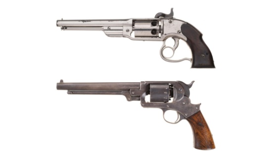 Two Civil War Era Percussion Revolvers