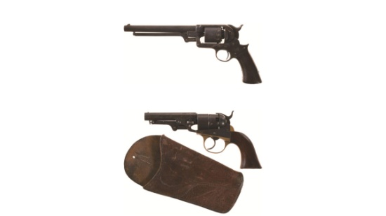 Two Antique American Percussion Revolvers