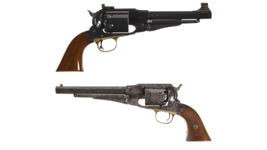 Two Percussion Revolvers