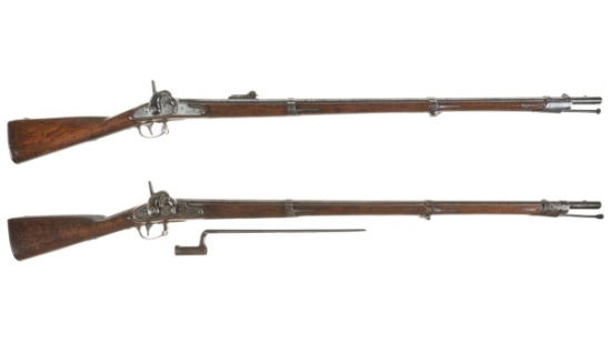 Two U.S. Remington/Frankford Arsenal Model 1816 Conversions