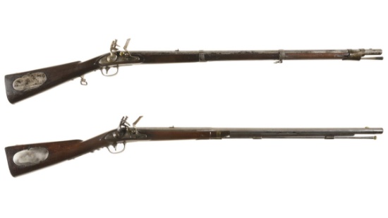Two Smoothbored U.S. Martial Long Guns