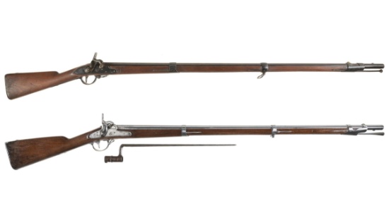 Two U.S. Percussion Muskets