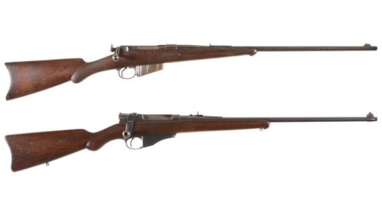 Two Lee Bolt Action Rifles
