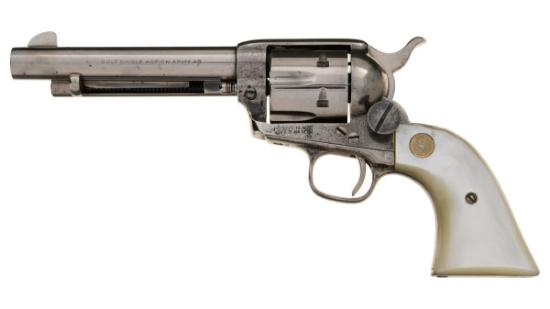 Colt Single Action Army Revolver with Bridgeport Device